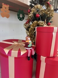 お店もクリスマスの雰囲気になりました～☆